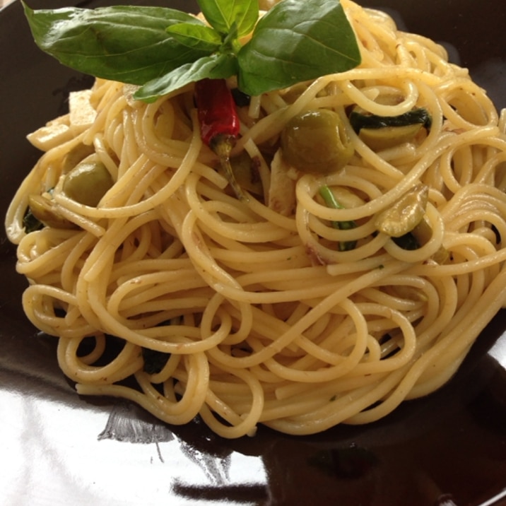 アンチョビ オリーブパスタ レシピ 作り方 By こぎみみ 楽天レシピ